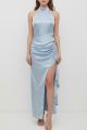 Halter Gown Blue