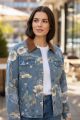 Floral Work Jacket
