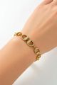 Horse Bit Bracelet Gold