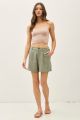 Linen Trouser Shorts