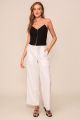 Hook & Eye Crop Top Black