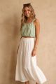 Knot Sleeve Tank Sage