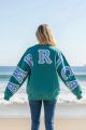 America Sweatshirt Teal