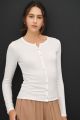 Button Down Long Sleeve Tee