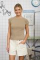 Ribbed Crop Top