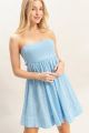 Strapless Eyelet Dress