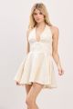Jaquard Halter Ivory