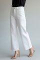 Mid Rise Wide Leg Jean
