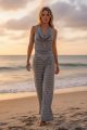 Print Wide Leg Pants