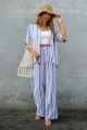 Striped Wide Leg Pants