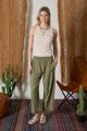 Wide Leg Pants Olive