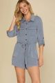 Button Down Romper