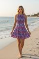 Print Sundress Pink