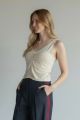 Ruched V-Neck Tank