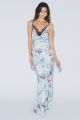 Mesh Print Dress