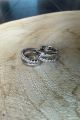 Double Hoop Earring Silver