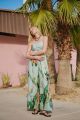 Print Maxi Dress Mint
