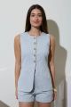 Striped Vest