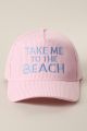 Take Me To The Beach Hat