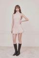Asymmetric Halter Dress