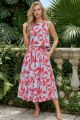 Print Maxi Skirt