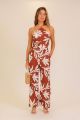 Print Wide Leg Pants